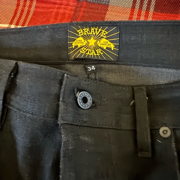 Brave Star Selvage 12.5oz skinny jeans 34x33 - Picture 2 of 3